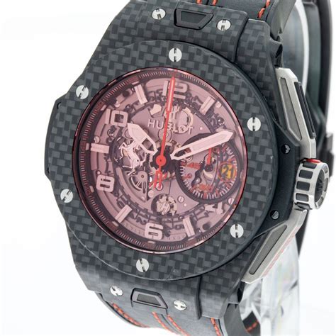 hublot taucheruhr big bang schwarz rot|hublot big bang.